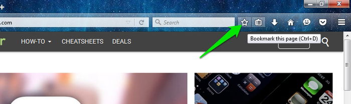 Открыть страницу в боковой панели Firefox