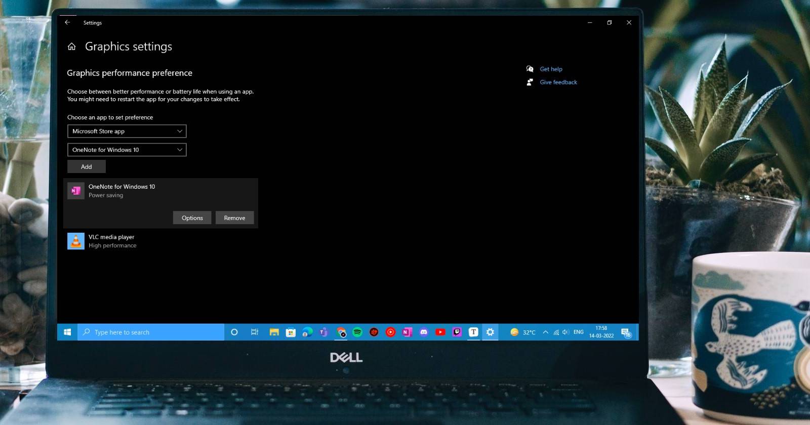 Как выбрать GPU для приложений в Windows 10