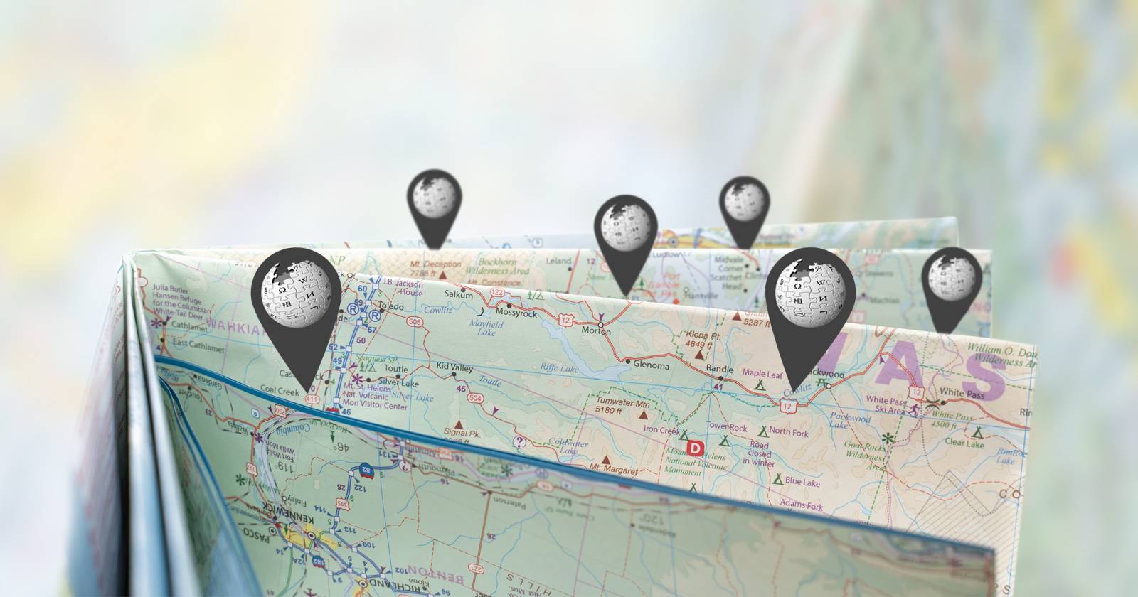 Что рядом со мной? — карта статей Википедии