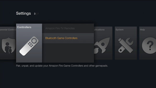 Подключение сторонних контроллеров к Fire TV/Stick