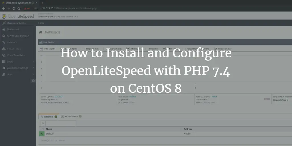 Instalar OpenLiteSpeed, MariaDB e PHP 7.4 no CentOS 8