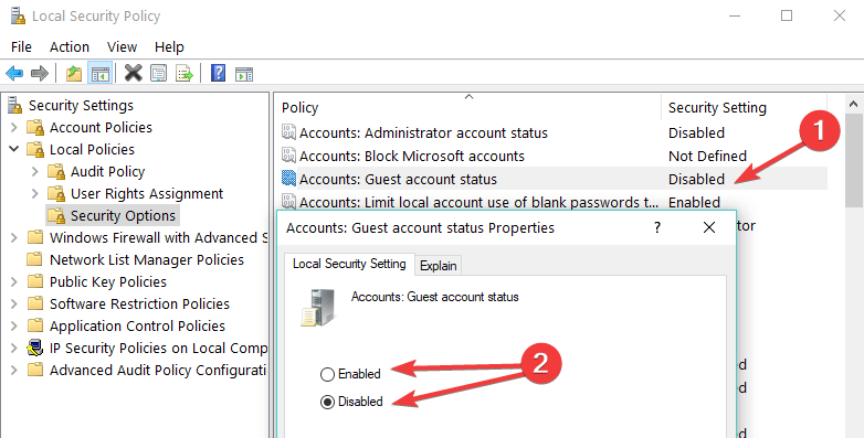 Редактор локальной групповой политики — пример настройки