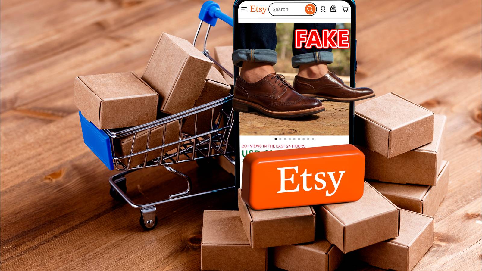 Как распознать товары ИИ на Etsy