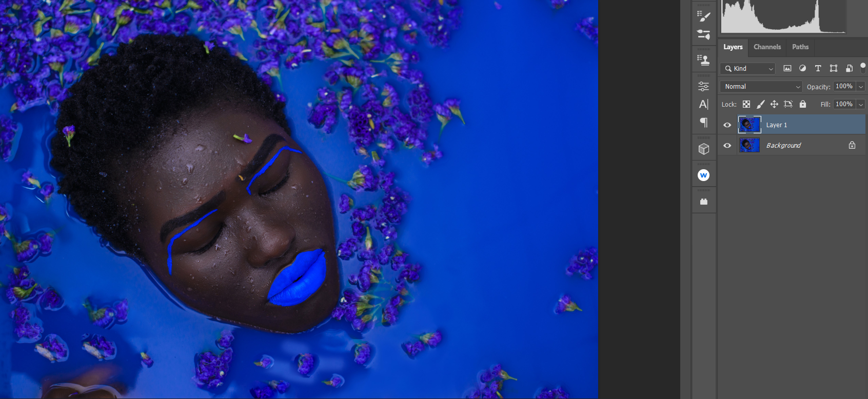 Дублирование слоя