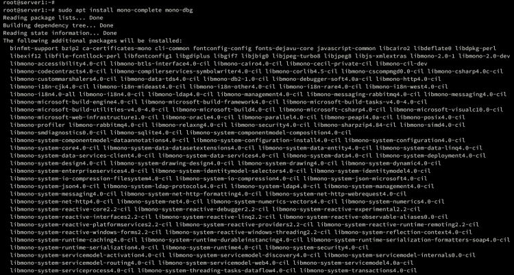 Установка Mono на Ubuntu