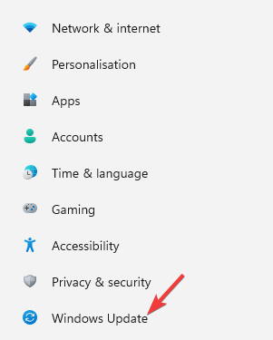 Окно «Параметры» Windows 11 с выделенным «Центр обновления Windows»