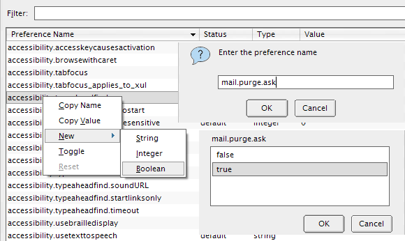 Создание Boolean-параметра