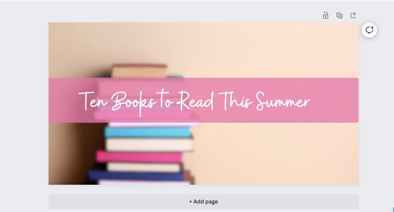 Финальная обложка, созданная в Canva