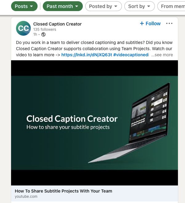 LinkedIn Posts Results 3
