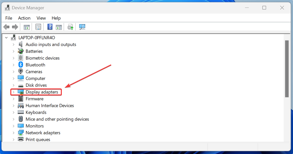 Просмотр Диспетчера устройств в Windows