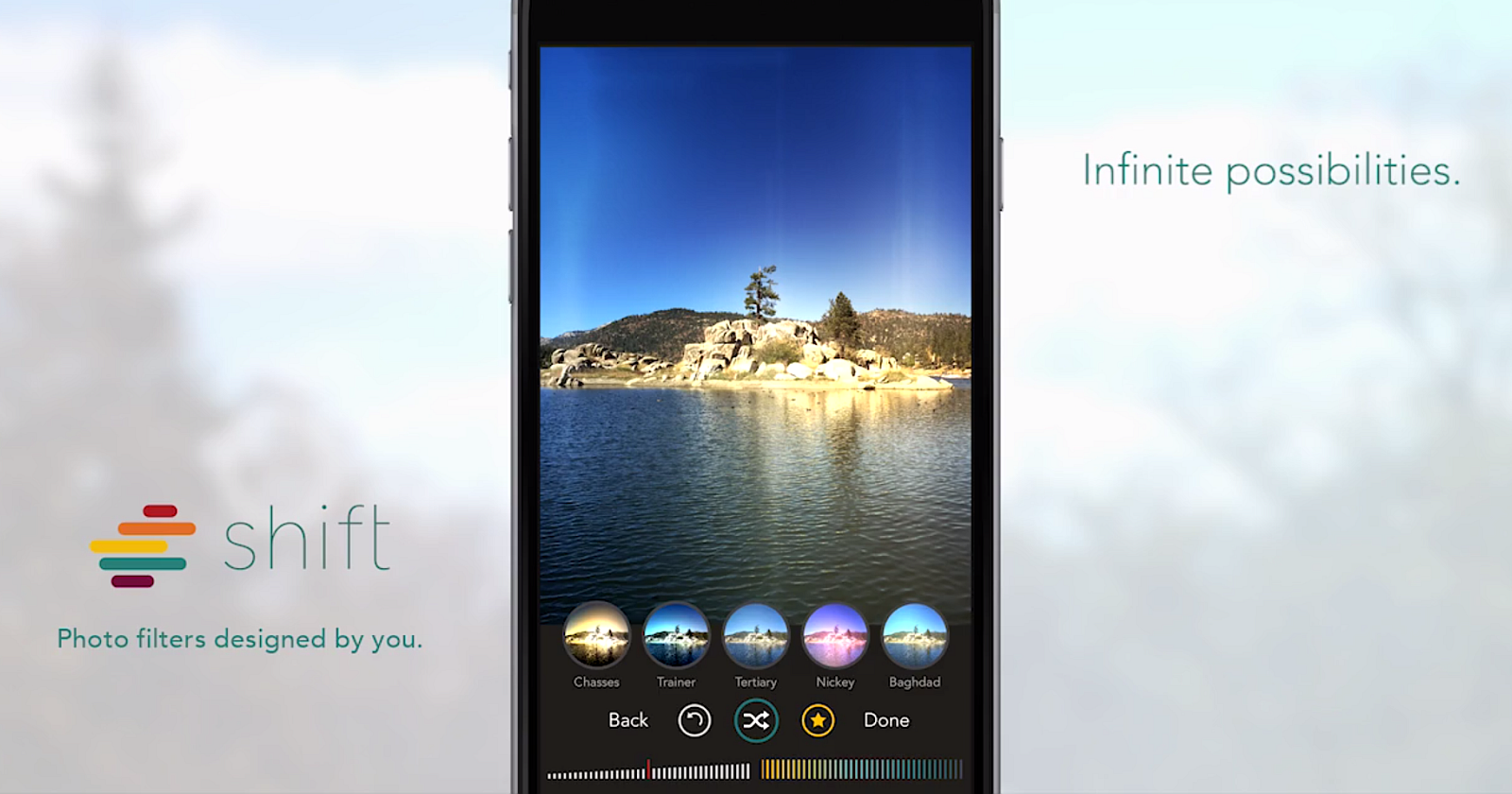 Shift — создайте собственные фотофильтры