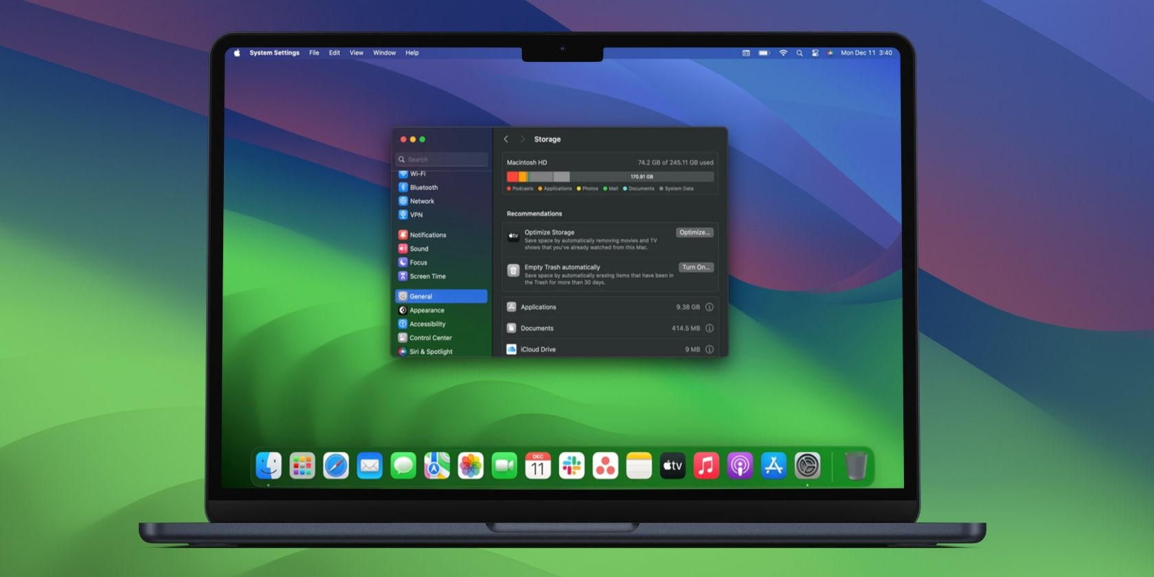 Очистка System Data на Mac