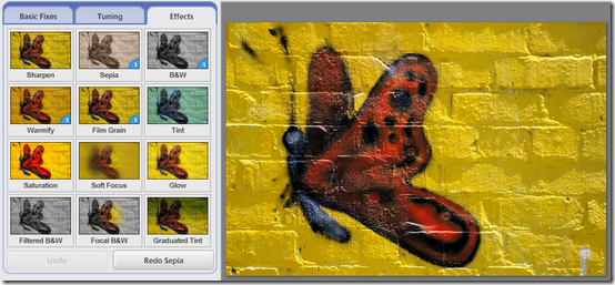 Вкладка «Эффекты» в Picasa — практическое руководство