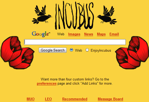 Пример тематической фоновой страницы и набора ссылок в AwesomeStart
