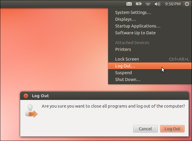 Подсказка перезагрузки системы