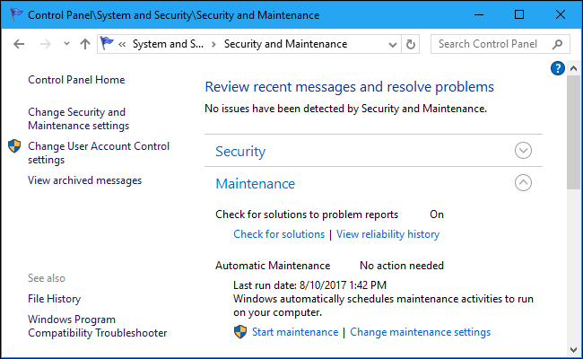 Изменение времени обслуживания и опции пробуждения