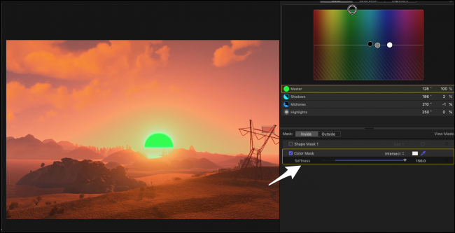 Настройка форм и цветовых масок