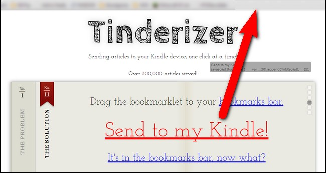 Перетаскивание кнопки отправки в панель браузера