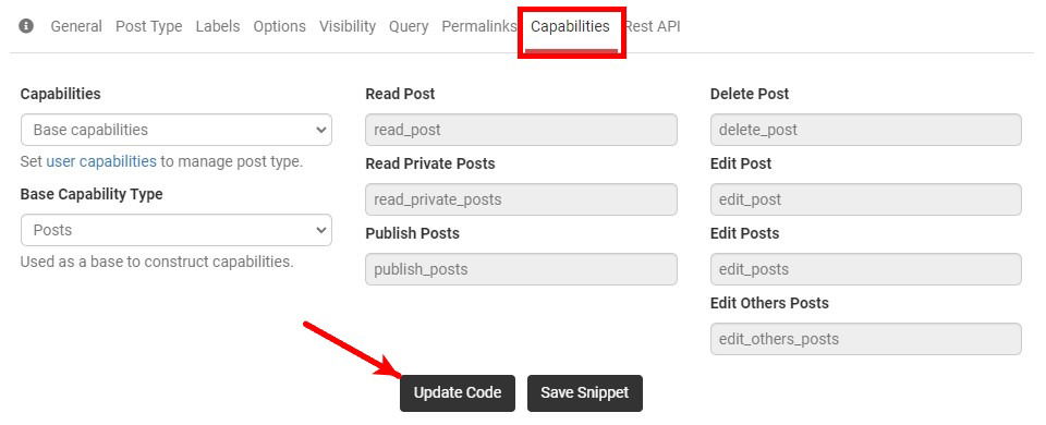 Управление правами доступа в GenerateWP