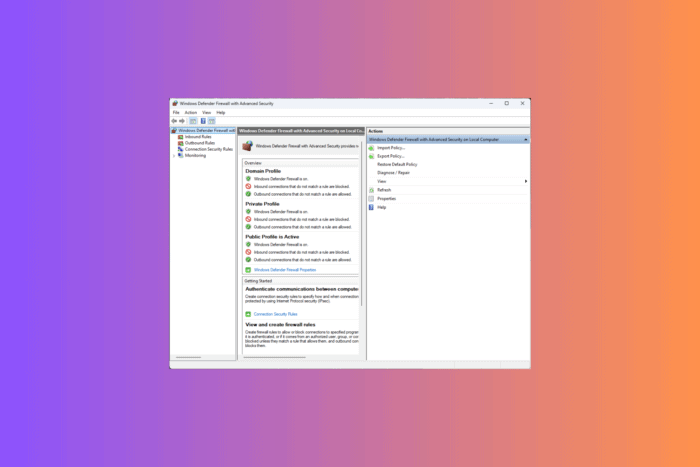 Настройка брандмауэра Windows 11 для SQL Server