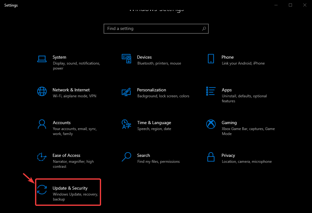 Обновление и безопасность