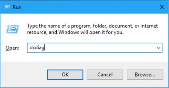 Окно DirectX Diagnostic Tool с вкладкой Display