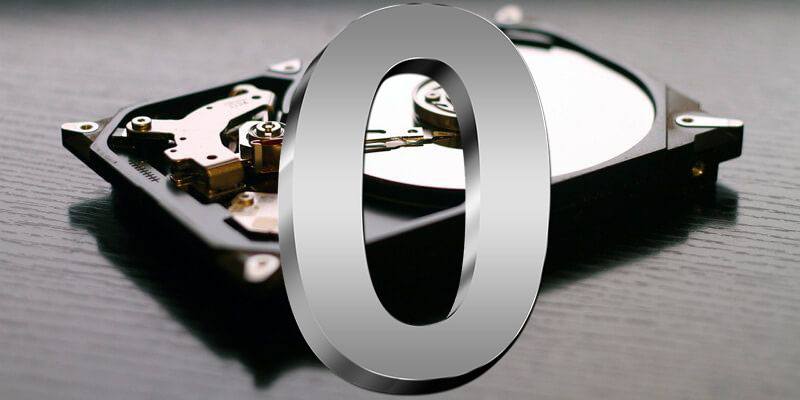 Низкоуровневое форматирование и нулевое заполнение