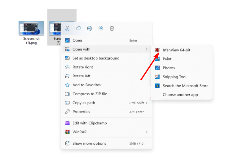 Обрезка в IrfanView