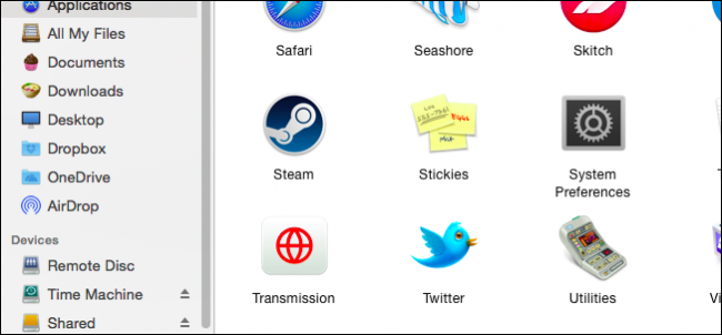 Настройка боковой панели Finder в macOS