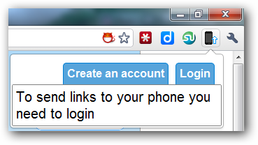 Форма входа в аккаунт site to phone (пример Chrome)