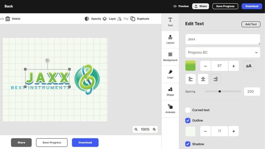 Точные настройки в расширенном редакторе