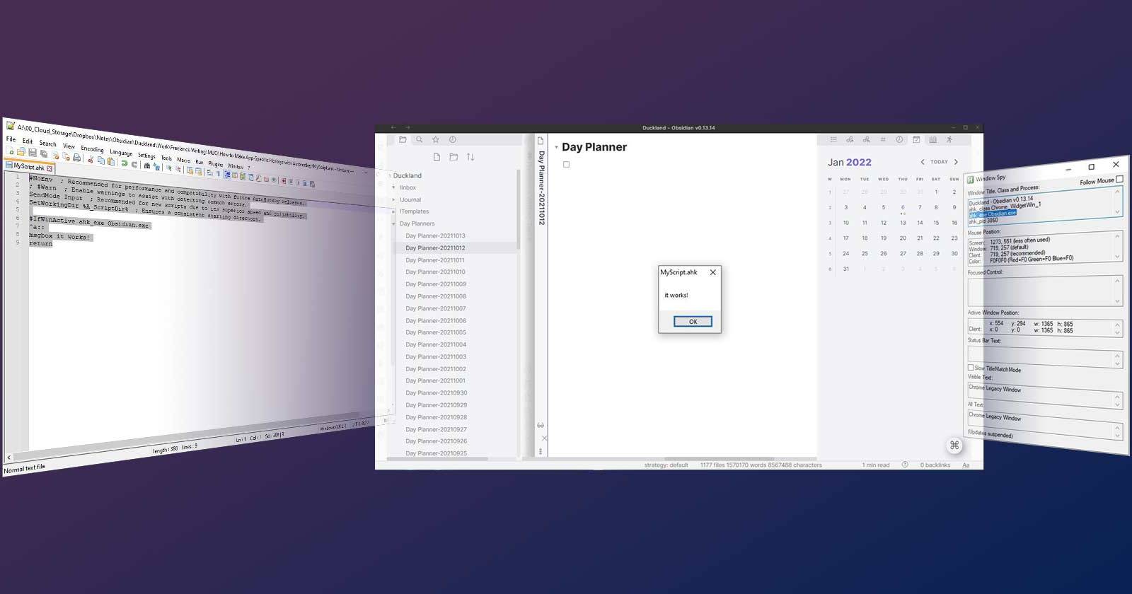 AutoHotkey: профили клавиатуры для приложений