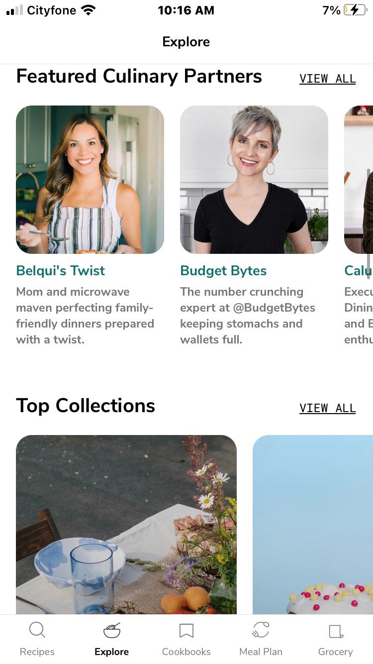 Шефы и коллекции в SideChef