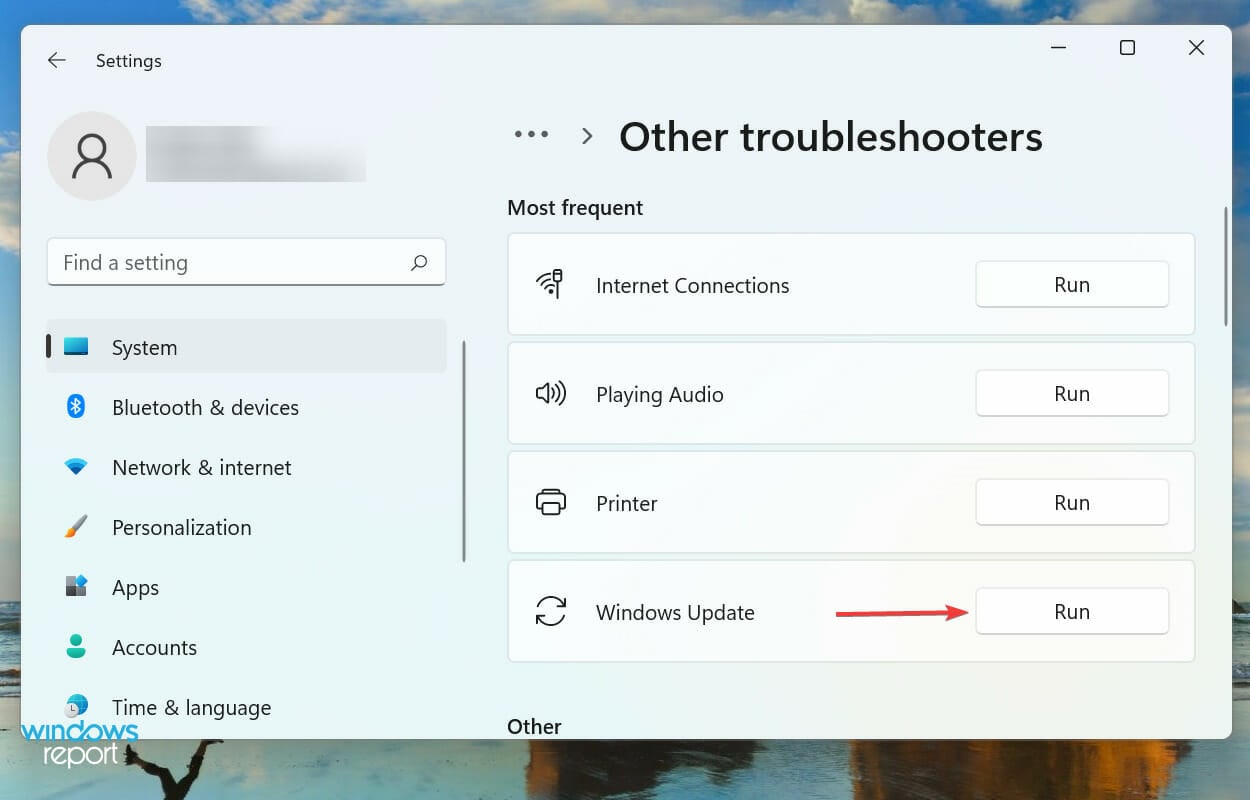 Run Wndows Update troubleshooter to fix 0x80071AB1 error