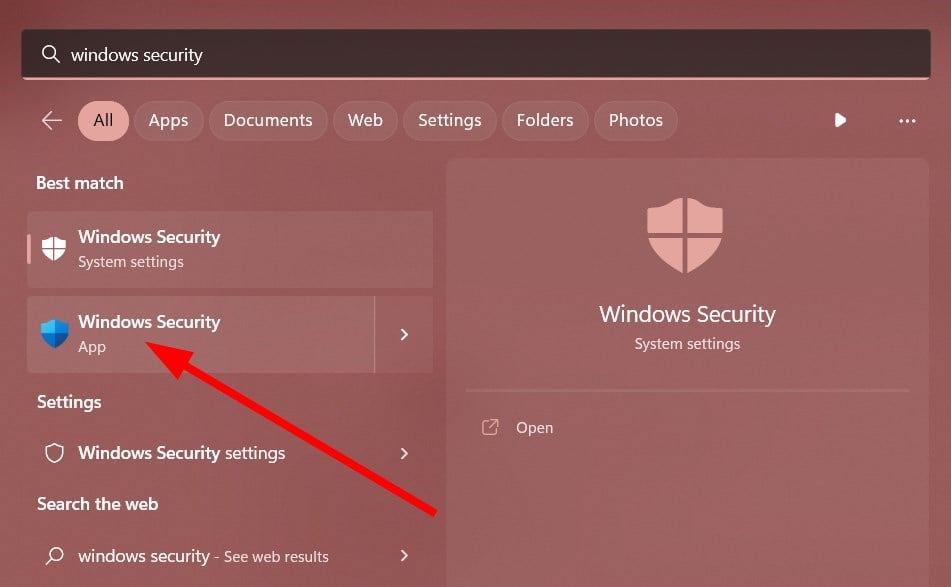 Окно 'Безопасность Windows'