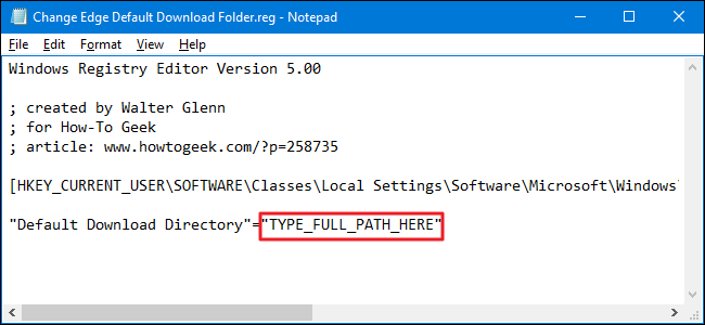 Замена PLACEHOLDER в .reg на нужный путь