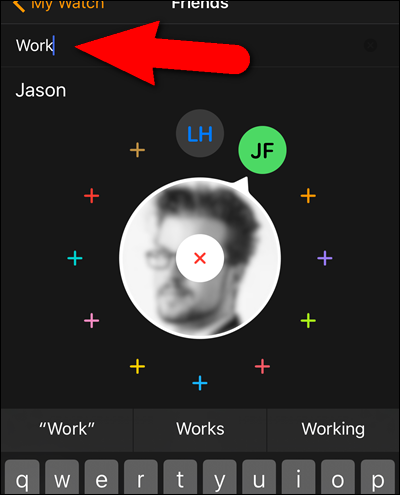 Редактирование названия первой группы