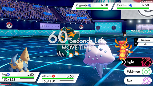 Двойная битва в Pokémon Sword и Shield — два покемона на поле