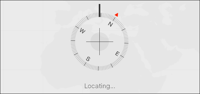 Определение местоположения устройства в iCloud