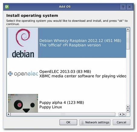 Установка Raspbian через BerryBoot