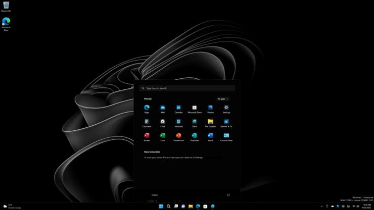 Как изменить цвет панели задач в Windows 11