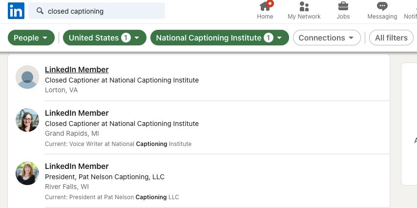 LinkedIn People Search