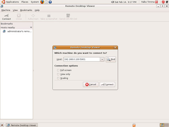 VNC и загрузка гостевых систем в Xen