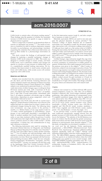 Добавление закладки в iBooks