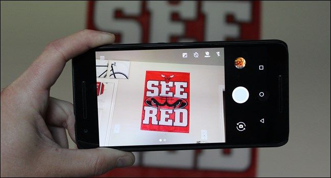 Интерфейс приложения Google Camera