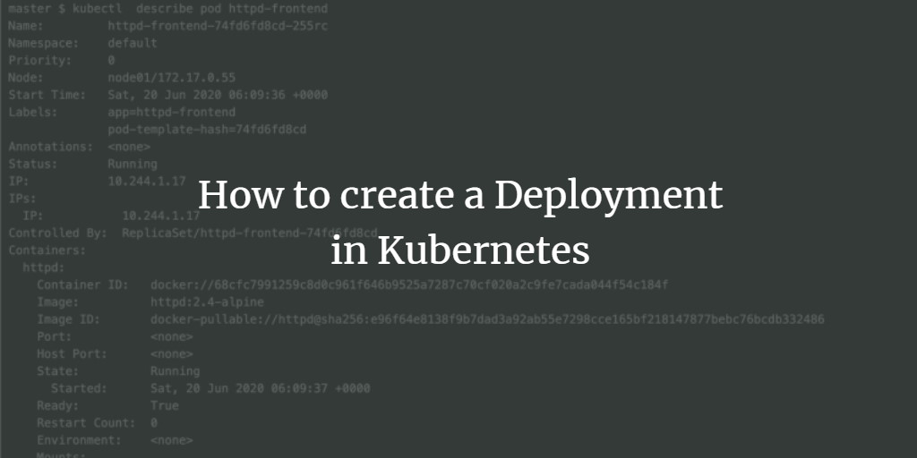 Kubernetes: как создать и управлять Deployment