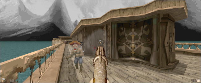 Скриншот Pirate Doom с пользовательским контентом