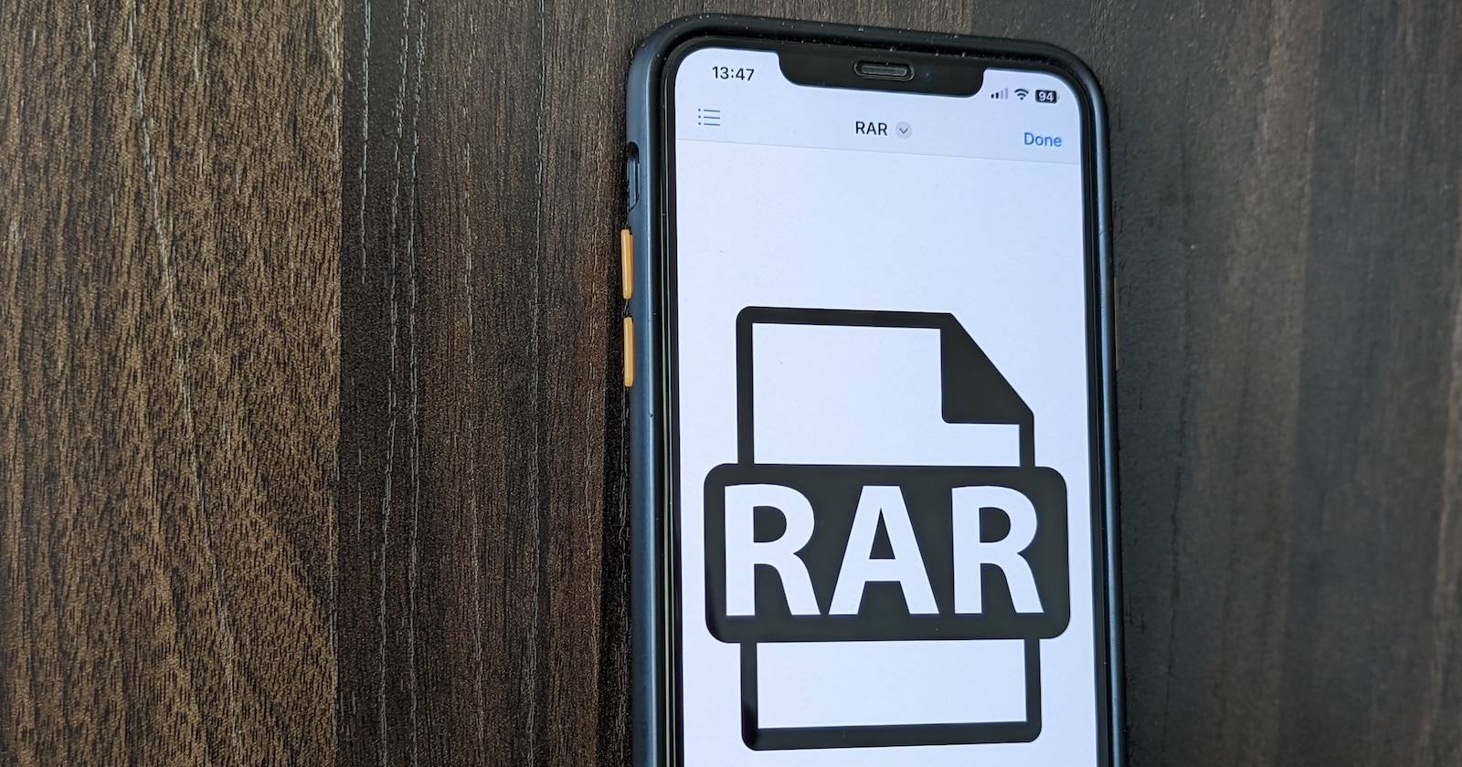 Как открыть RAR на iPhone быстро