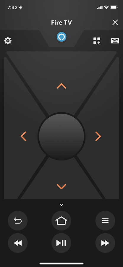 Управляйте просмотром через приложение Fire TV