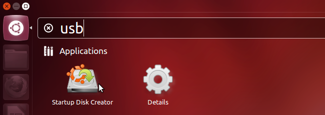 Startup Disk Creator — окно выбора ISO и USB
